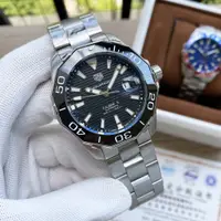 在飛比找蝦皮購物優惠-TAG HEUER Tag豪雅比賽潛水系列自動海歐機械男錶