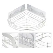 Shower Organizer Corner Bathroom Shampoo Wall Triangle Corner Shelf