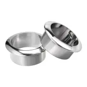 Desk Grommet 36mm for Organizing and Protecting Cord Nylon Silver Tone Pack of 2
