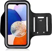 Running Armband Phone Holder for Samsung Galaxy A14 A13 A04S A34 A24 A52 A53 A54, Arm Strap Mobile Phone Pouch for Sport Jogging Fitness (Up to 6.7")