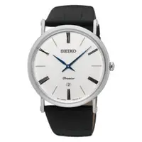 在飛比找PChome商店街優惠-SEIKO Premier 典藏尊榮石英腕錶/白面/7N39