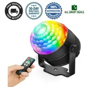 Luces De Fiesta DJ Disco Con Control Remoto Multicolor 3 Modos Club Party Bar