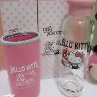 在飛比找蝦皮購物優惠-kitty耐熱玻璃水瓶。