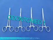 Hemostats / Locking Forceps 6"- 2 Curved 2 Straight - Stainless Steel New
