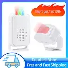 Door Sensor Chime Wireless PIR Motion Alarm Set For Shop Remind Entry Anti-thief