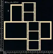 Dusty Attic Chipboard 8x9 - College Frameworks #5, DA3630