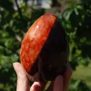 2.3LB XL Red Carnelian Crystal Freeform Tower, Madagascar