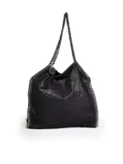Black Vegan Leather Falabella Bag