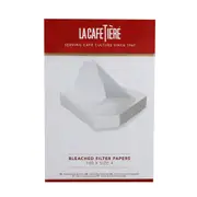 La Cafetiere 100-Pieces 19cm Bleached Coffee Filter Papers Size 4 (White)