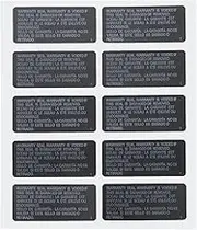 EMSea Pack of 10 Warranty Seal Stickers 33 x 15 mm Anti-Tamper Labels Sticker Warranty Labels Sticker Game Consoles Shell Sticker Compatible with PlayStation-3 Host