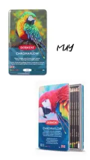 Derwent Chromaflow 12-Piece Pencils Set X 2