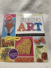 Books-- String Art - How To Do Self Help NEW 56 Pages Patterns Craft