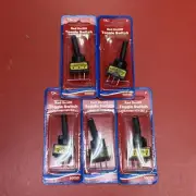 5 x Red LED Toggle Switch On/Off 30 Amp 12 Volt Toggle Switch