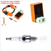 Set Racing Ignition Coil Spark Plug CDI For 4-Stroke Engine Scooter ATV 50-150cc