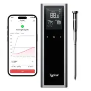 Sync One Smart Wireless Meat Thermometer: Standalone Base with LCD Display, WiFi