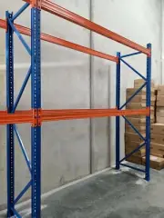 Brand New Heavy Duty Pallet Racking System 3000mm High 1 Bay 6 Pallet Spaces