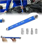 Pro Zero Offset Extension Wrench - Multifunctional Impact Wrench With 1/2", 1/4" and 3/8" Drive Adapters (1pcs)