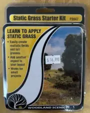 Woodland Scenics #FS647: Static Grass Starter Kit