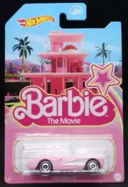 Hot Wheels Barbie The Movie 1956 Chevrolet Corvette Pink