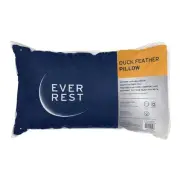 NEW Ever Rest Duck Feather Pillow By Spotlight