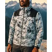 Men's Outdoor Jacket Hiking Jacket Hardshell Jacket Outdoor Waterproof Windproof Hiking Outfits Hiking Clothes Spring Autumn / Fall Top Camping / Hiking / Cavi