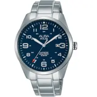 在飛比找PChome24h購物優惠-ALBA雅柏經典太陽能時尚手錶 AS32-X018B AX3