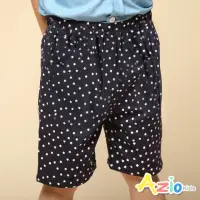 在飛比找momo購物網優惠-【Azio Kids 美國派】男童 短褲 滿版星星後口袋貼布