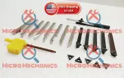 6MM HSS Lathe Form Tools + Indexable Tools + Mini Parting EMCO UNIMAT MYFORD