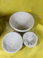 3 Bread Proofing Proving Rattan Basket Baking Banneton Brotform Dough Round AM7