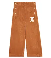 [The Animals Observatory] The Animals Observatory Porcupine corduroy pants Y 6 brown