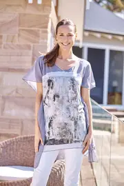 Graham Cotton Silk Tunic--BOOR-S152251