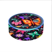 Skin Decal for Amazon Echo Dot (2nd gen) / Floral Butterflies