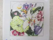 Needlepoint Canvas "Bedazzled" by Sandra Gilmore Hand Painted