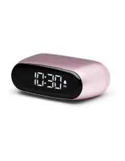[Lexon] Minut Mini Alarm Clock in Pink
