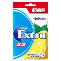 在飛比找蝦皮商城優惠-Extra 潔淨無糖口香糖(清檸薄荷口味) 62g【家樂福】