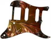 Stratocaster Strat Pickguard Custom fits Fender SSH 11 Hole Guitar Fractal 3