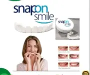 Veneers Teeth Snap On Smile Dentures Temporary Teeth 1 Set Top & Bottom White