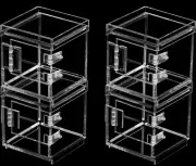 4 Pack- Ant - Mini Acrylic Enclosure 11cmx11cmx10cm