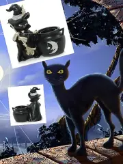 YANKEE CANDLE SOPHIA THE CAT WITCH Cauldron 2021 Halloween Candle HOLDER