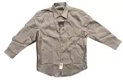 NWT Van Heusen Mens Dress Shirt Greystone Gray 16.5 32/33 Regular Fit Large