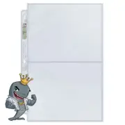 Ultra Pro Platinum Series 2-Pocket Pages 100ct Box FREE SHIP