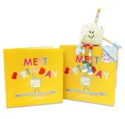 Meet Birthday A Story of How Birthdays Come to Be Book & Plush Gift For Kids