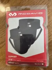 McDavid 3110 Athletic Supporter 2ct pack Black Medium Free Shipping!