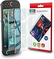HEATFUN Switch 2 Screen Protector, Blue Light Blocking Tempered Glass Screen Protector for Switch 2, 9H Hardness, HD Clear, Anti-Fingerprint, Anti-Scratch, Eye Protection, Easy Installation - 2-Pack
