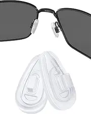 Replacement Nose Pads for Maui Jim Baby Beach/Kahuna/Kawika; for Oakley Steel Plate OX3222/Wiretap OO4071/Whisker Eyeglsses