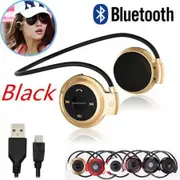 Mini 503 Sport Wireless Bluetooth Stereo Headset Headphone for Samsung iPhone LG - Black