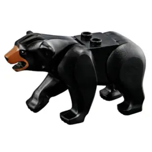 LEGO 樂高 黑熊 熊 動物 台灣黑熊 98295c01pb03 60188 60173