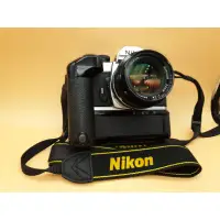在飛比找蝦皮購物優惠-FM2 機械底片相機+Nikon Ai 50mm F1.4標