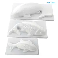 在飛比找蝦皮購物優惠-[LBA] 3D  塑膠PP魚形模點心果凍布丁年糕金豬金雞模