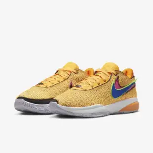 【NIKE】籃球鞋 LeBron XX EP Laser Orange 橘金 藍 男鞋 氣墊 LBJ 詹姆斯 DJ5422-801-US9.5